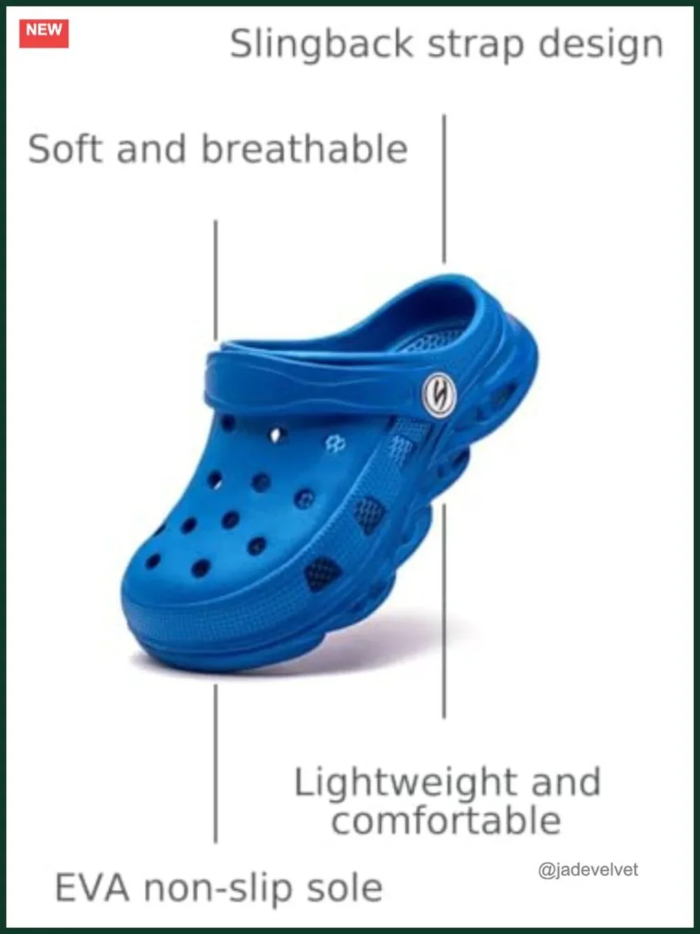 Classic Graphic Garden Clogs Slip on Water Shoes for Kids